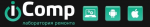 Логотип cервисного центра iComp